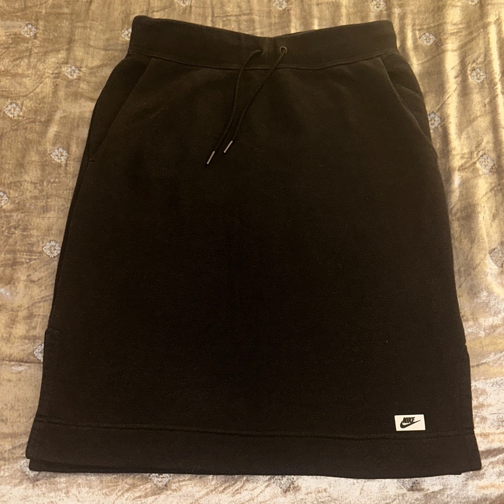 Nike Women's Classic Cotton Black Pencil Skirt